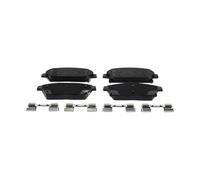 Bosch BP1356 - Pastiglie Freni Auto, Asse Anteriore - Qualità Bosch - Riduzione del Rumore e della Polvere - Certificazione ECE-R90 - Senza Rame - 1 Confezione da 4 Pastiglie - Con Accessori
