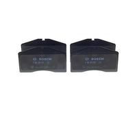 Bosch BP1801 - Pastiglie Freni Auto, Asse Anteriore - Qualità Bosch - Riduzione del Rumore e della Polvere - Certificazione ECE-R90 - Senza Rame - 1 Confezione da 4 Pastiglie