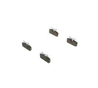 Bosch BP2352 - Pastiglie Freni Auto, Asse Posteriore - Qualità Bosch - Riduzione del Rumore e della Polvere - Certificazione ECE-R90 - Senza Rame - 1 Confezione da 4 Pastiglie - Con Accessori