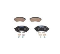 Bosch BP341 - Pastiglie Freni Auto, Asse Anteriore - Qualità Bosch - Riduzione del Rumore e della Polvere - Certificazione ECE-R90 - Senza Rame - 1 Confezione da 4 Pastiglie