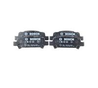 Bosch BP366 - Pastiglie Freni Auto, Asse Posteriore - Qualità Bosch - Riduzione del Rumore e della Polvere - Certificazione ECE-R90 - Senza Rame - 1 Confezione da 4 Pastiglie