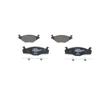 Bosch BP736 - Pastiglie Freni Auto, Asse Anteriore - Qualità Bosch - Riduzione del Rumore e della Polvere - Certificazione ECE-R90 - Senza Rame - 1 Confezione da 4 Pastiglie