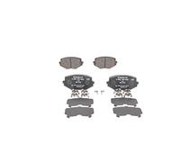 Bosch BP990 - Pastiglie Freni Auto, Asse Anteriore - Qualità Bosch - Riduzione del Rumore e della Polvere - Certificazione ECE-R90 - Senza Rame - 1 Confezione da 4 Pastiglie - Con Accessori