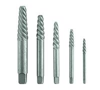 BOSCH BSPE5S - Set di 5 estrattori per viti a spirale in acciaio al carbonio