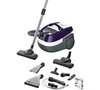 Bosch BWD41740 - Aspirapolvere, 2,5 l, serbatoio dell'acqua da 5 litri, cavo da 6 metri, 1700 W