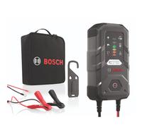 Bosch C70 Caricabatterie per Auto 12 V 24 V / 10 A con Carica di mantenimento