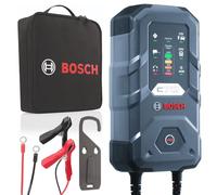 Bosch C70 Caricabatterie per Auto, 12 V - 24 V / 10 A, con Carica di mantenimento - Per batterie al Piombo-Acido, EFB, GEL, AGM e SLI da 12 V / 24 V