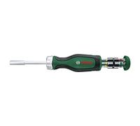 Bosch Cacciavite a cricchetto con 12 bit (Cacciavite a cricchetto a coppia elevata per avvitatura efficiente, gravosa; caricatore bit Pop-up; 12 bit in dotazione; portabit magnetico) - Amazon Edition