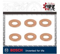 Bosch Carburante Iniettore Rame Rondella - 15x7.5x1.5 Per BMW 1,2,3,4,5 Serie