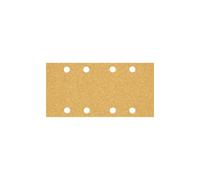 Bosch Professional 50x Carte abrasive Expert C470 con 8 fori (per Legno duro, Vernice su legno, 93x186 mm, Grana 40, accessorio Levigatrice orbitale)