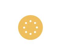 Bosch Carta abrasiva EXPERT C470 a 8 fori per levigatrice rotorbitale, 125mm G 120 5pz. Quantità:50