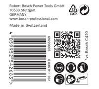 Bosch Carta abrasiva Expert C470 per levigatrice Delta, 93mm, G 120 Quantità:50