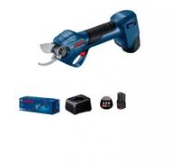 Bosch Pro Pruner Professional cesoia per erba cordless 2,5 cm 12 V Ioni di Litio Nero, Blu