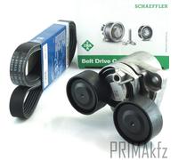 Bosch Cinghia Scanalata + Ina Tendicinghia Tenditore per BMW 1er 3er 5er X3 X5