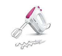 Bosch Haushalt MFQ2210P Sbattitore elettrico 375 W Bianco, Rosa
