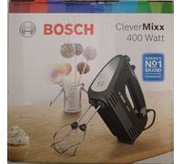 Bosch CleverMixx Handmixer 400W Nero/Argento 4 Velocità Stabmixer