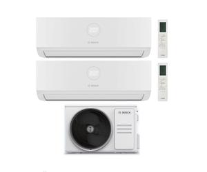 Bosch Climatizzatore Dual Split Climate 3000i 9+9 con 5000M 41/2 E Inverter R 32 Wi-Fi Optional