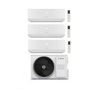 Bosch Climatizzatore Trial Split Climate 3000i 7+12+12 con 5000M 82/4 E Inverter R 32 Wi-Fi Optional