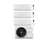 Bosch Climatizzatore Trial Split Climate 3000i 7+7+9 con 5000M 62/3 E Inverter R 32 Wi-Fi Optional