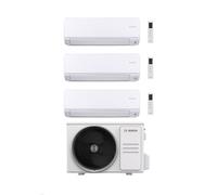 Bosch Climatizzatore Trial Split Climate 6000i 9+9+9 con 5000M 62/3 E Inverter R 32 Wi-Fi Optional