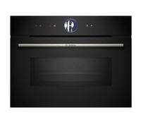 Bosch Serie 8 CMG7761B1 forno a microonde Nero Microonde combinato Da incasso 45 L 900 W