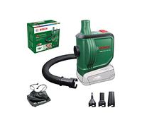 Bosch Compressore a batteria/Compressore per materassini EasyInflate 18V-500 (senza batteria; 18 Volt System; gonfia e sgonfia letti gonfiabili, piscine bambini e altro; in confezione di cartone)