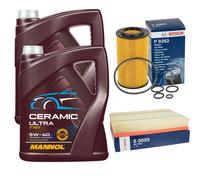 BOSCH Controllo Set 10L MANNOL Ceramic 5W-40 Per Mercedes-Benz Sprinter
