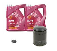 BOSCH Controllo Set 10L MANNOL Elite 5W-40 Per Porsche 911 Targa 993