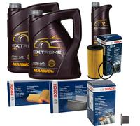 Bosch Controllo Set 11 L mannol extreme 5W-40 per Renault Latitudine 2.0 DCI
