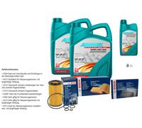 BOSCH Controllo set 11L ADDINOL 0540 SUPER LUCE 5W-40 per Mercedes E W211