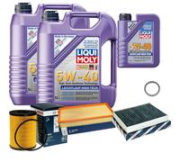 BOSCH Controllo Set 11L Liqui Moly Leichtlauf High Tech 5W-40 Per Porsche