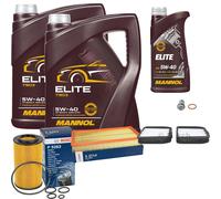 Bosch Controllo Set 11L mannol Elite 5W-40 per Mercedes Classe-E W211