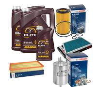 BOSCH Controllo Set 11L MANNOL ELITE 5W-40 Per Mercedes CLK 280 350 C-Class