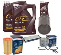 Bosch Controllo Set 11L mannol Elite 5W-40 per Peugeot Citroën Boxer