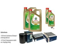 Bosch Controllo Set 12 L castrol edge FST 5W-30 Metallo per