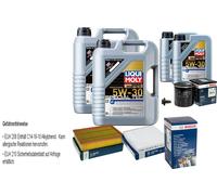 Bosch Controllo Set 12 L Liqui Moly Special Tec F 5W-30 per Ford Bus Transito