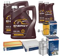 Bosch Controllo Set 12 L mannol 5W-30 Energia per Mercedes-Benz G-Class