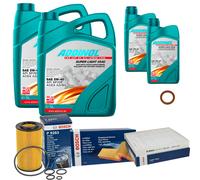 BOSCH Controllo Set 12L ADDINOL 0540 SUPER LIGHT 5W-40 Per Mercedes G W463