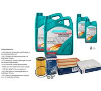 Bosch Controllo Set 12L Addinol 0540 Super Light 5W-40 per Mercedes TG