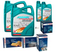 BOSCH Controllo Set 12L ADDINOL SUPER LIGHT 5W-40 Per Mercedes Sprinter 901