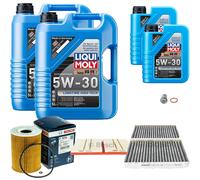 Bosch Controllo Set 12L Liqui Moly da Molto Tempo 5W-30 per MERCEDES CLASSE S