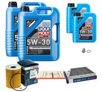 Bosch Controllo Set 12L Liqui Moly da Molto Tempo 5W-30 per Mercedes G