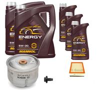 Bosch Controllo Set 13 L mannol 5W-30 Energia per Ford di Transito