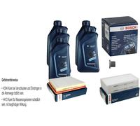 Bosch Controllo Set 5 L BMW Olio 5W-30 Doppio Power Turbo per Mini F56 F55 F60