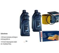 Bosch Controllo Set 5 L BMW Olio 5W-30 Doppio Power Turbo per Mini R56 R55