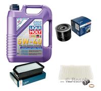 BOSCH Controllo Set 5 L Liqui Moly Leichtlauf High Tech 5W-40 Per KIA Soul