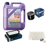 BOSCH Controllo Set 5 L Liqui Moly Leichtlauf High Tech 5W-40 Per KIA Soul
