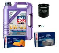 BOSCH Controllo Set 5 L Liqui Moly Leichtlauf High Tech 5W-40 Per Toyota IQ