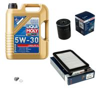 BOSCH Controllo Set 5 L Liqui Moly LONGLIFE 3 5W-30 Per Suzuki SX4 1.6 VVT