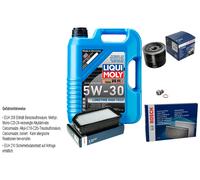 BOSCH Controllo Set 5 L Liqui Moly Longtime High Tech 5W-30 Per KIA Soul AM